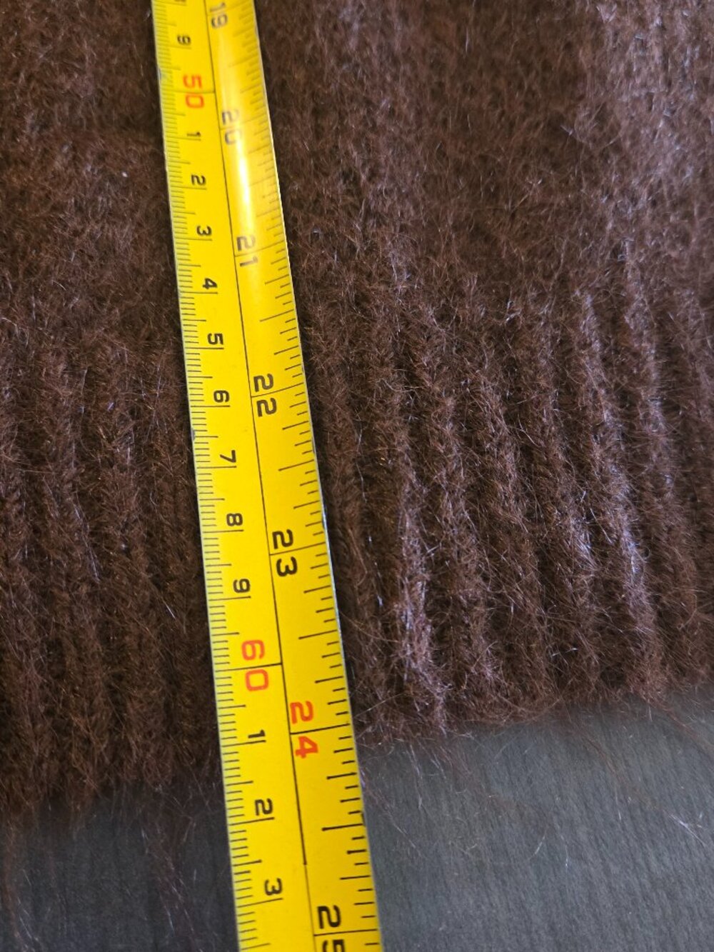 NEW FW2026 Brown wool Mix Sweater XL 14 - Picture 7 of 8